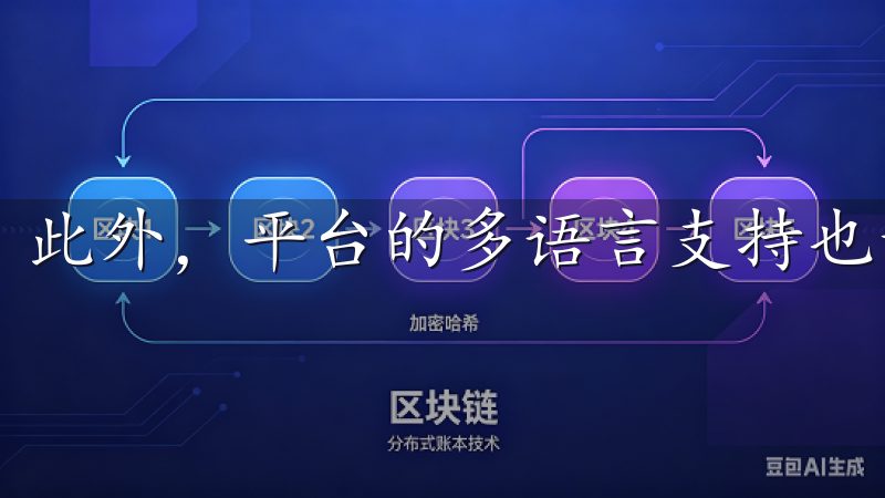 此外，平台的多语言支持也让我在使用过程中感到无障碍。