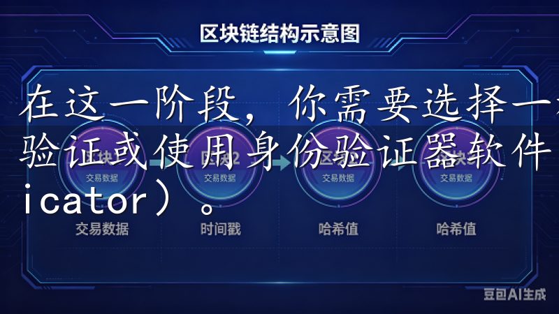 在这一阶段，你需要选择一种二次验证方式，通常包括手机短信验证或使用身份验证器软件（如Google Authenticator）。