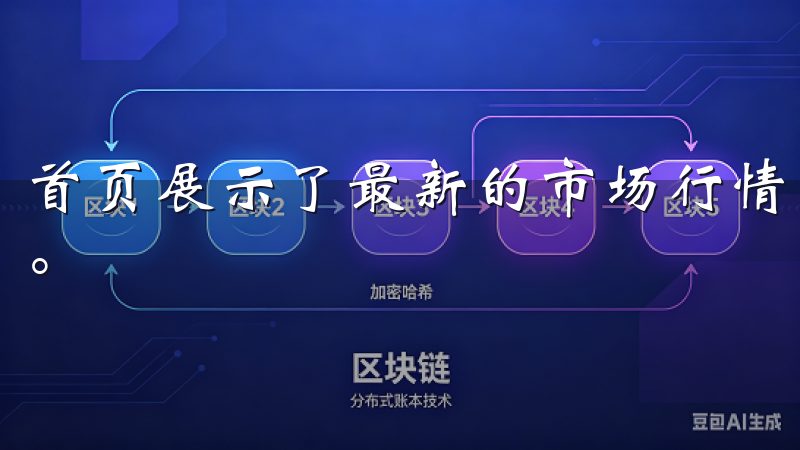 首页展示了最新的市场行情，使用户能迅速了解当前的交易动态。