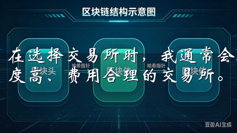 在选择交易所时，我通常会对比多个平台的收费结构，选择透明度高、费用合理的交易所。