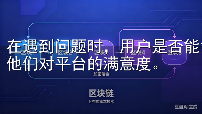 在遇到问题时，用户是否能够及时获得帮助与解答会直接影响到他们对平台的满意度。