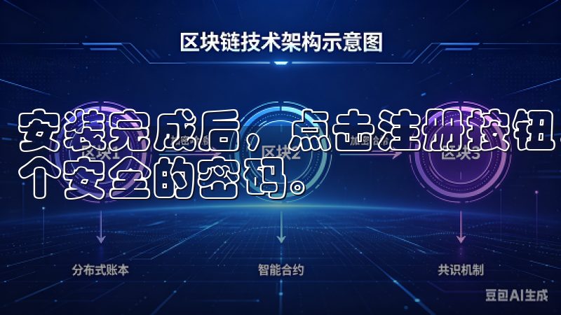 安装完成后，点击注册按钮，输入你的手机号码或邮箱，设置一个安全的密码。