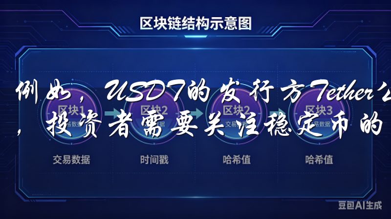 例如，USDT的发行方Tether公司曾面临过质疑和调查，投资者需要关注稳定币的背书资产和透明度。