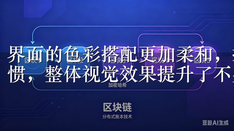 界面的色彩搭配更加柔和，按钮的设计也更加符合用户的使用习惯，整体视觉效果提升了不少。