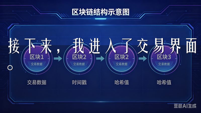 接下来，我进入了交易界面，这里提供了多种交易对和交易类型。