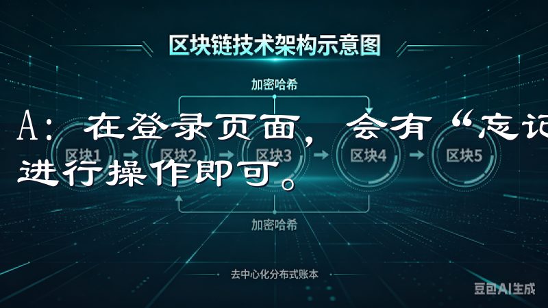 A: 在登录页面，会有“忘记密码”的选项，点击后按照提示进行操作即可。