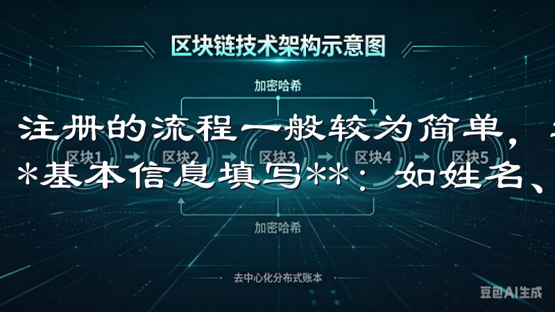注册的流程一般较为简单，通常包括以下几个步骤： 1. **基本信息填写**：如姓名、邮箱、手机号码等。