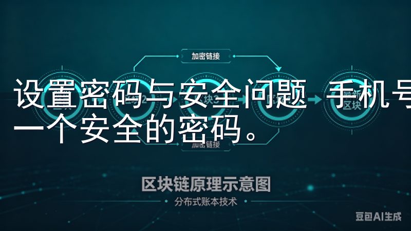 设置密码与安全问题 手机号码验证完成后，接下来您需要设置一个安全的密码。