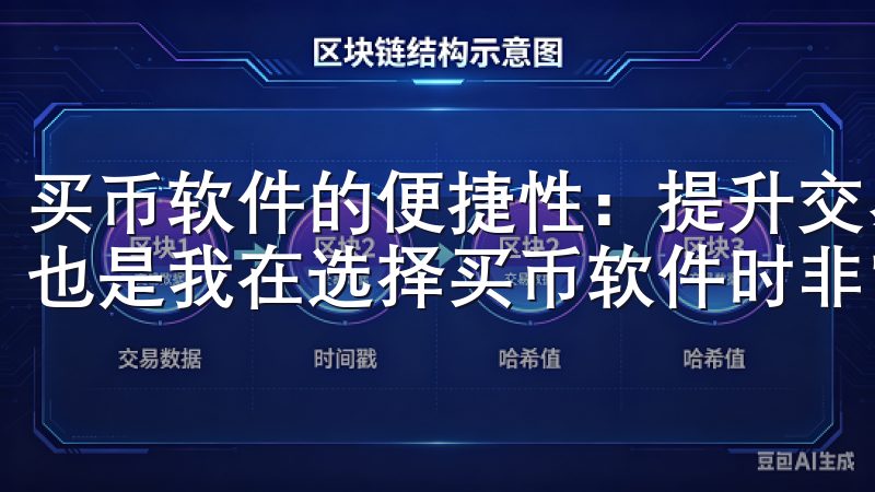 买币软件的便捷性：提升交易效率的关键 除了安全性，便捷性也是我在选择买币软件时非常看重的因素。