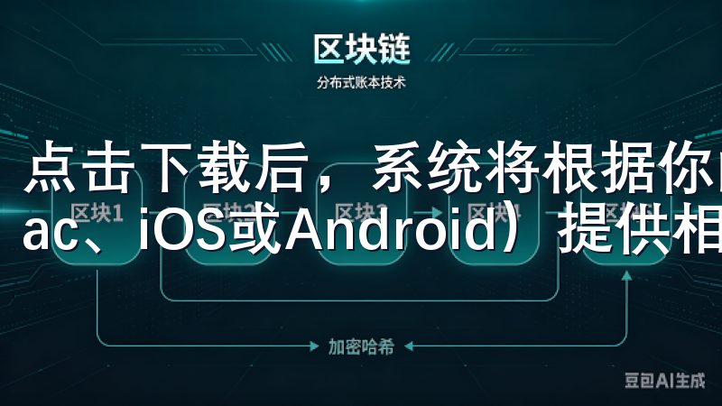 点击下载后，系统将根据你的设备类型（如Windows、Mac、iOS或Android）提供相应的下载选项。