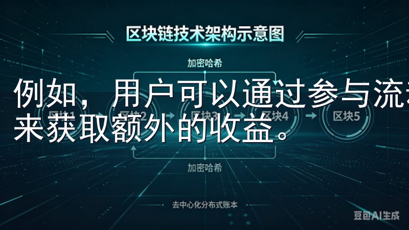 例如，用户可以通过参与流动性挖矿或质押（Staking）来获取额外的收益。