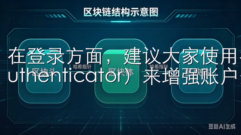 在登录方面，建议大家使用谷歌身份验证器（Google Authenticator）来增强账户安全性。