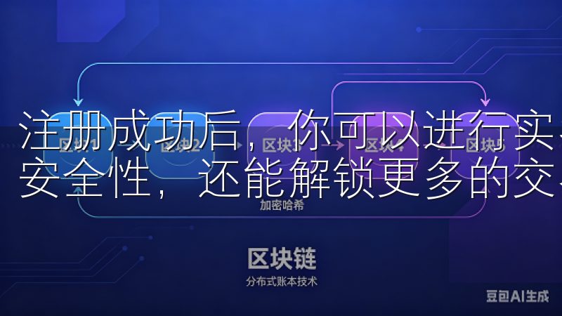 注册成功后，你可以进行实名认证，这一步骤不仅能提升账户的安全性，还能解锁更多的交易功能。