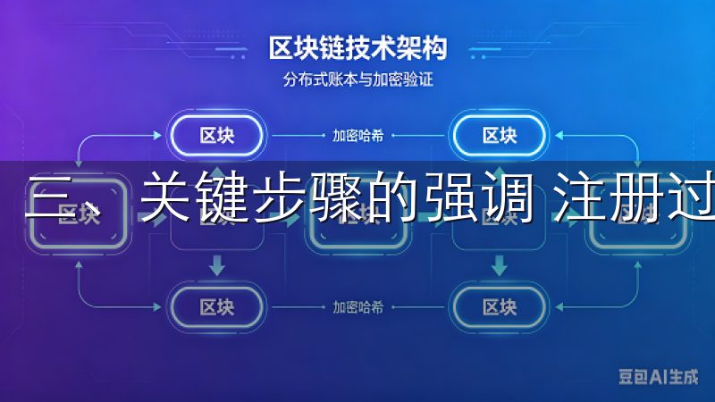 三、关键步骤的强调 注册过程中，某些步骤是尤其重要的。