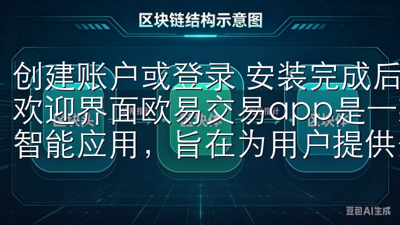 创建账户或登录 安装完成后，打开欧交易所APP，您将看到欢迎界面欧易交易app是一款集成了多种数字资产交易功能的智能应用，旨在为用户提供安全、便捷的交易体验。