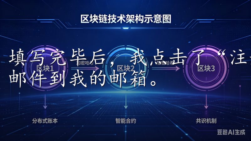 填写完毕后，我点击了“注册”按钮，系统迅速发送了一封验证邮件到我的邮箱。