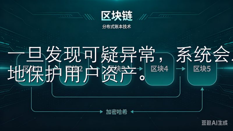 一旦发现可疑异常，系统会及时发出警报并采取措施，最大限度地保护用户资产。