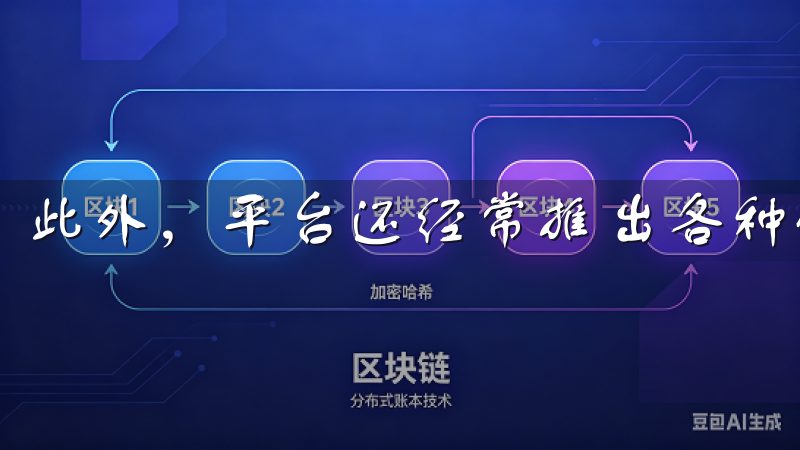 此外，平台还经常推出各种优惠活动，降低用户的交易成本。