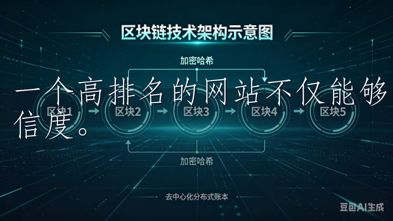 一个高排名的网站不仅能够吸引更多的点击，还能提高品牌的可信度。