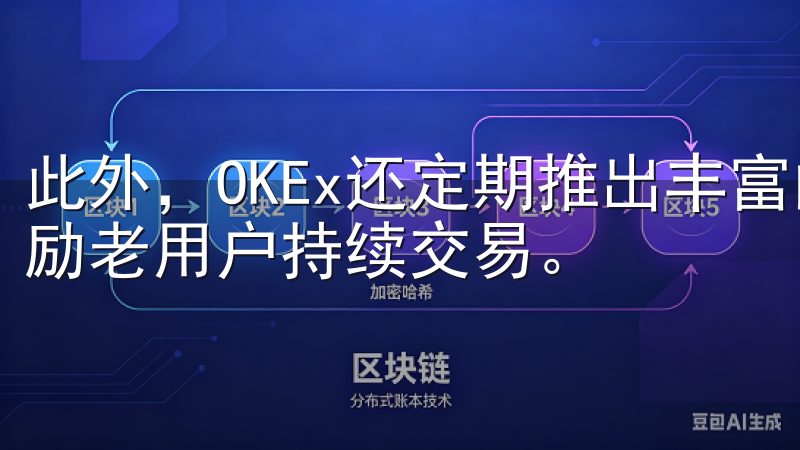 此外，OKEx还定期推出丰富的市场活动，以吸引新用户和激励老用户持续交易。