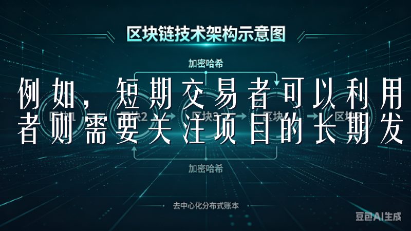 例如，短期交易者可以利用市场的波动性进行操作，而长期持有者则需要关注项目的长期发展潜力。