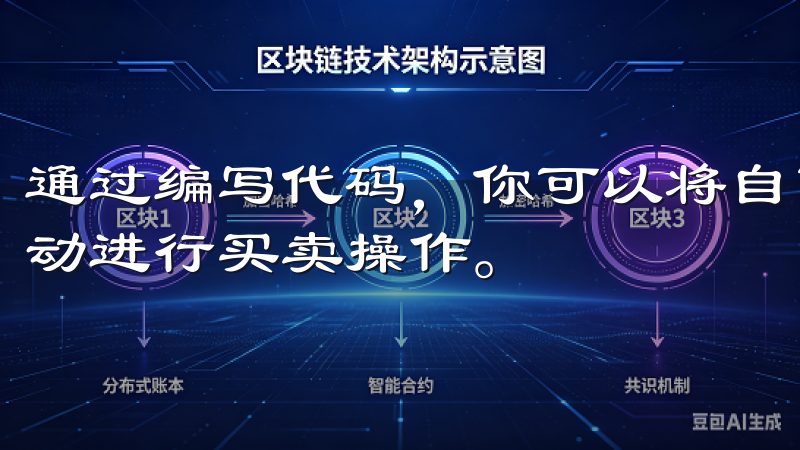 通过编写代码，你可以将自己的交易策略嵌入到交易系统中，自动进行买卖操作。