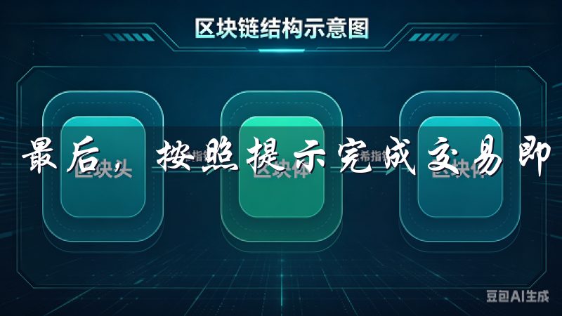最后，按照提示完成交易即可。