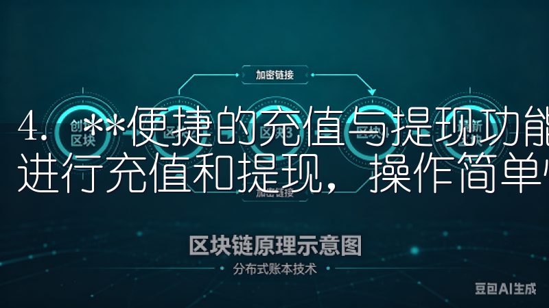 4. **便捷的充值与提现功能**：用户可以通过多种方式进行充值和提现，操作简单快捷。