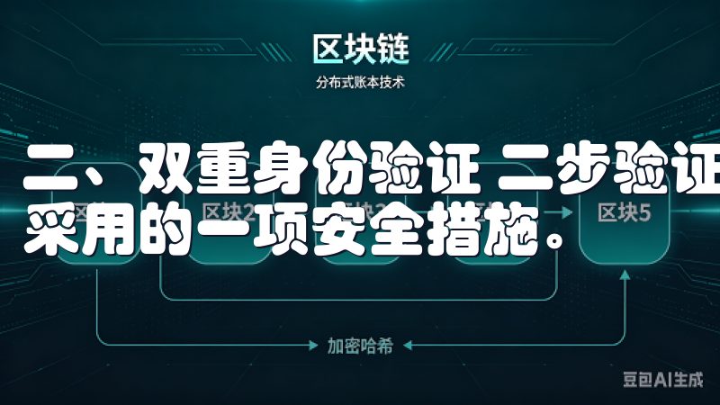 二、双重身份验证 二步验证（2FA）是目前各大交易所普遍采用的一项安全措施。