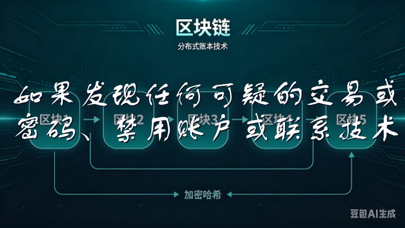 如果发现任何可疑的交易或登录行为，请立即采取措施，如更改密码、禁用账户或联系技术支持。