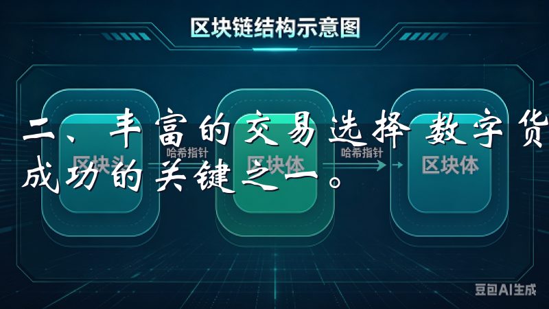 二、丰富的交易选择 数字货币的世界里,交易品种的多样性是成功的关键之一。