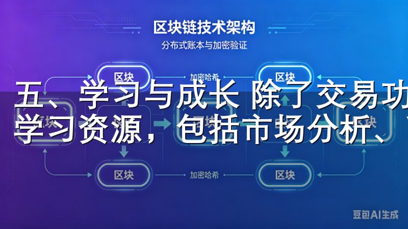 五、学习与成长 除了交易功能外，欧易交易所还提供了丰富的学习资源，包括市场分析、币种介绍与投资策略分享。