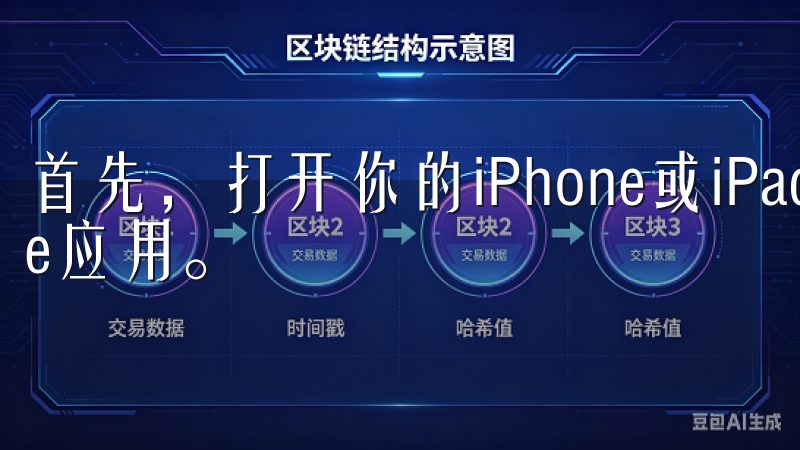 首先，打开你的iPhone或iPad上的App Store应用。