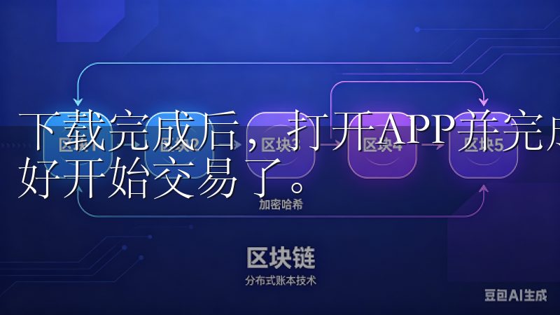 下载完成后，打开APP并完成注册和身份验证，你就已经准备好开始交易了。