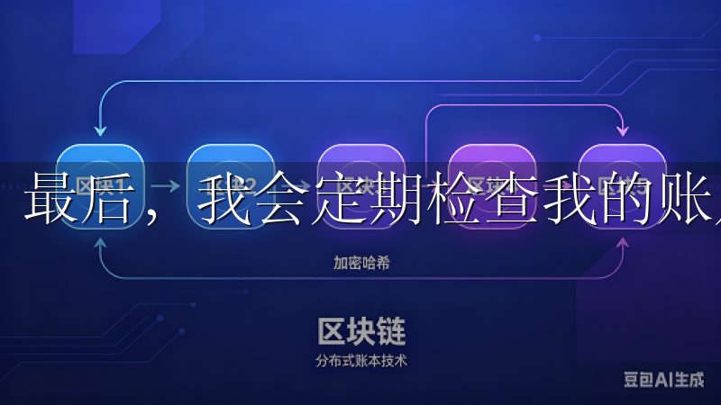 最后，我会定期检查我的账户活动，确保没有异常情况。