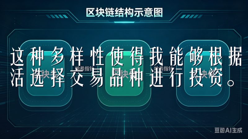 这种多样性使得我能够根据自己的风险承受能力和投资策略，灵活选择交易品种进行投资。