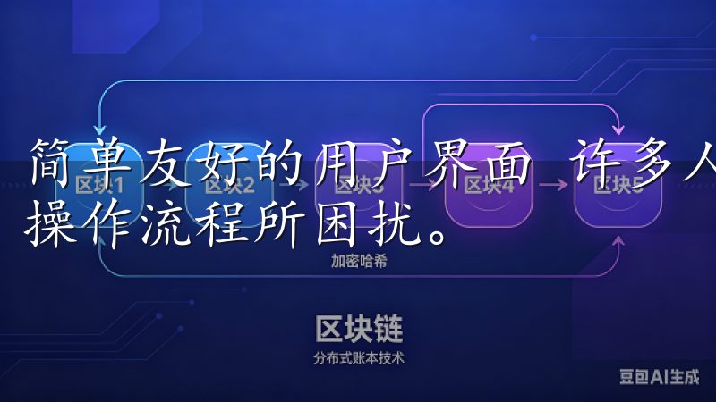 简单友好的用户界面 许多人接触数字资产时，往往会被复杂的操作流程所困扰。