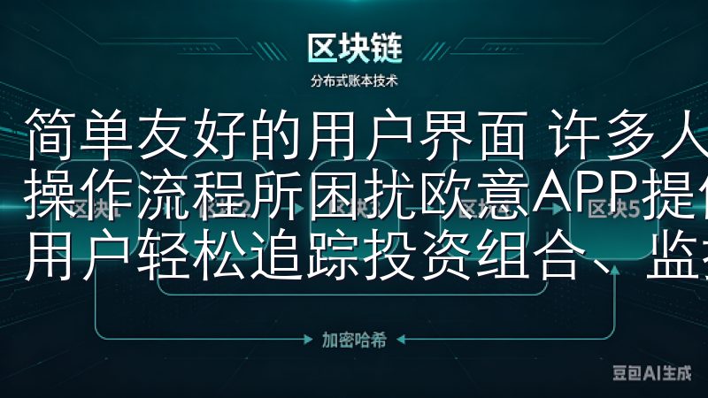 简单友好的用户界面 许多人接触数字资产时，往往会被复杂的操作流程所困扰欧意APP提供全面的资产管理解决方案，帮助用户轻松追踪投资组合、监控资产表现并优化财务策略。