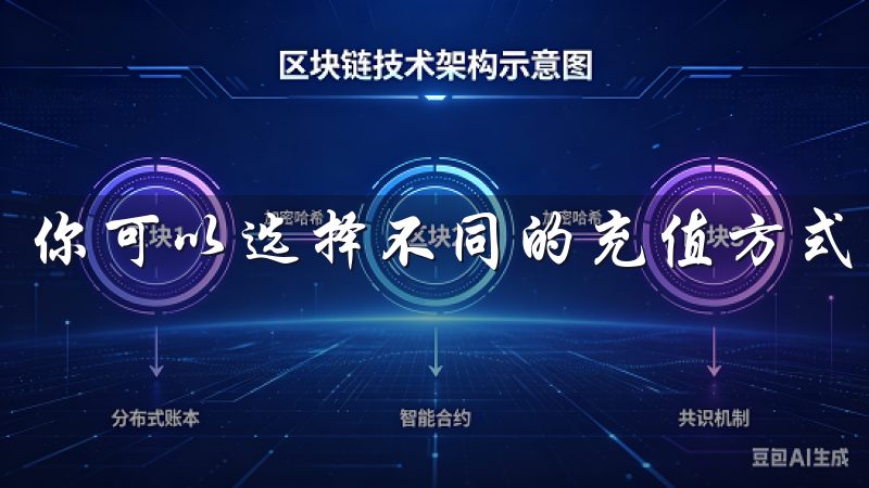 你可以选择不同的充值方式，如法币充值或数字货币充值。