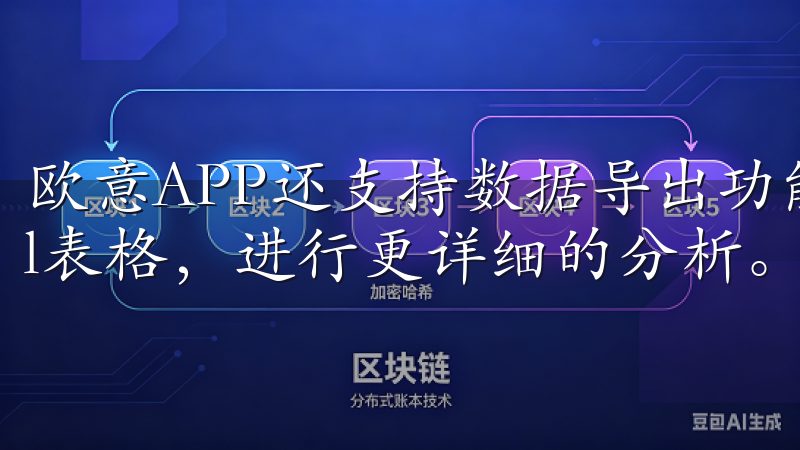 欧意APP还支持数据导出功能，你可以将数据导出到Excel表格，进行更详细的分析。