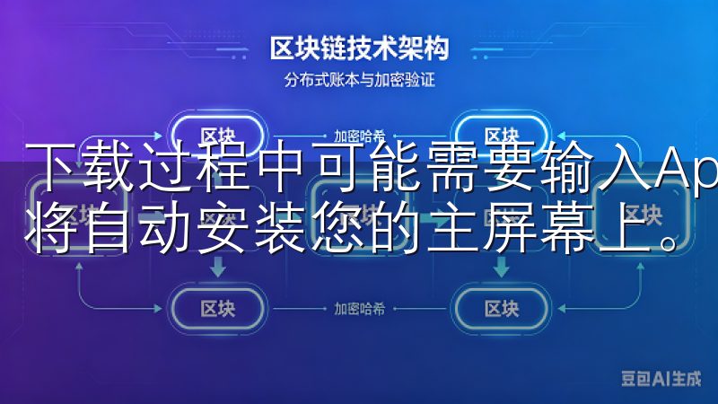 下载过程中可能需要输入Apple ID密码，完成后APP将自动安装您的主屏幕上。