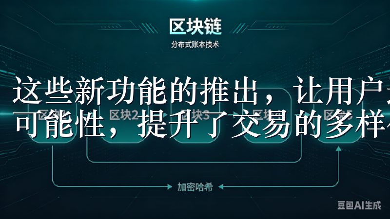 这些新功能的推出，让用户选择投资方式时有了更多的灵活性和可能性，提升了交易的多样化体验。