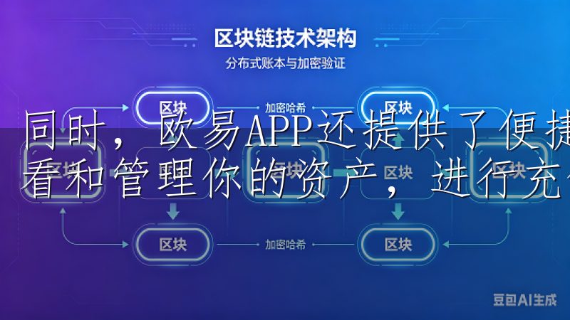 同时,欧易APP还提供了便捷的资产管理功能,你可以随时查看和管理你的资产,进行充值、提现和转账操作。