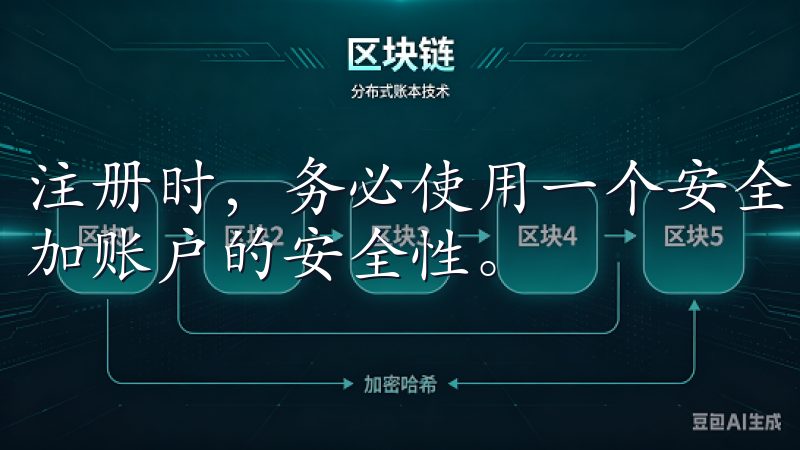 注册时，务必使用一个安全的密码，并尽量开启双重验证，以增加账户的安全性。