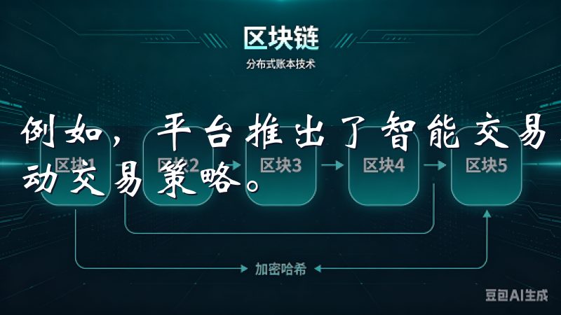 例如，平台推出了智能交易工具，用户可以根据市场趋势设置自动交易策略。