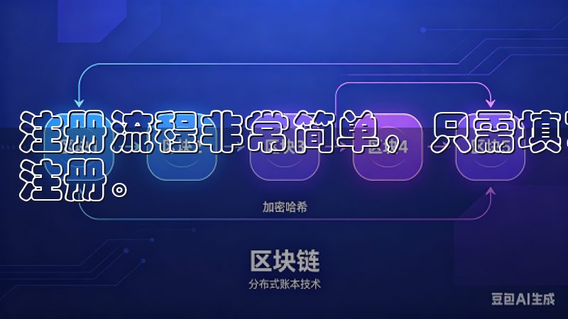 注册流程非常简单，只需填写基本信息并进行身份验证即可完成注册。