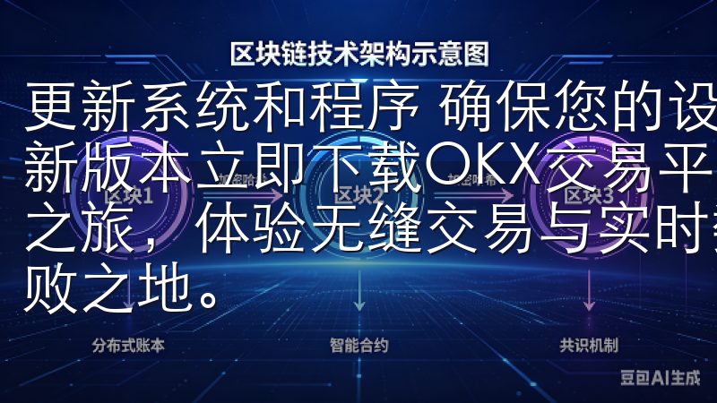 更新系统和程序 确保您的设备操作系统和相关程序已更新到最新版本立即下载OKX交易平台APP，开启您的数字资产投资之旅，体验无缝交易与实时数据支持，助您在加密市场中立于不败之地。