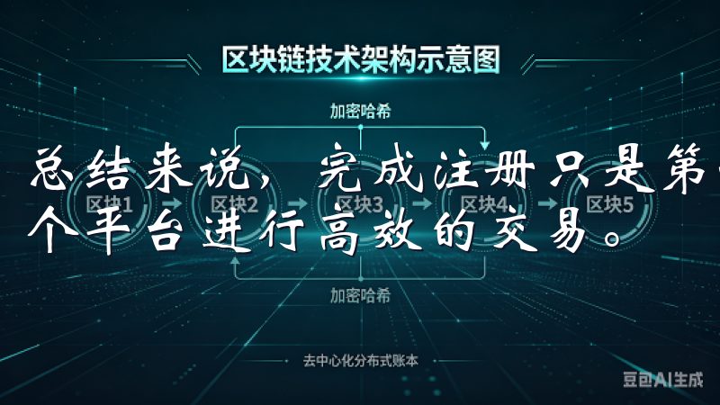 总结来说，完成注册只是第一步，而真正的挑战在于如何利用这个平台进行高效的交易。