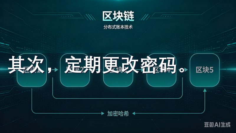其次，定期更改密码。