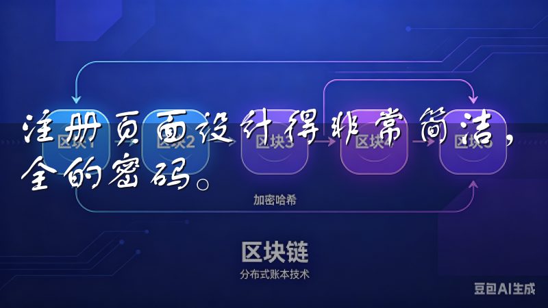 注册页面设计得非常简洁，只需填写你的邮箱地址和设置一个安全的密码。